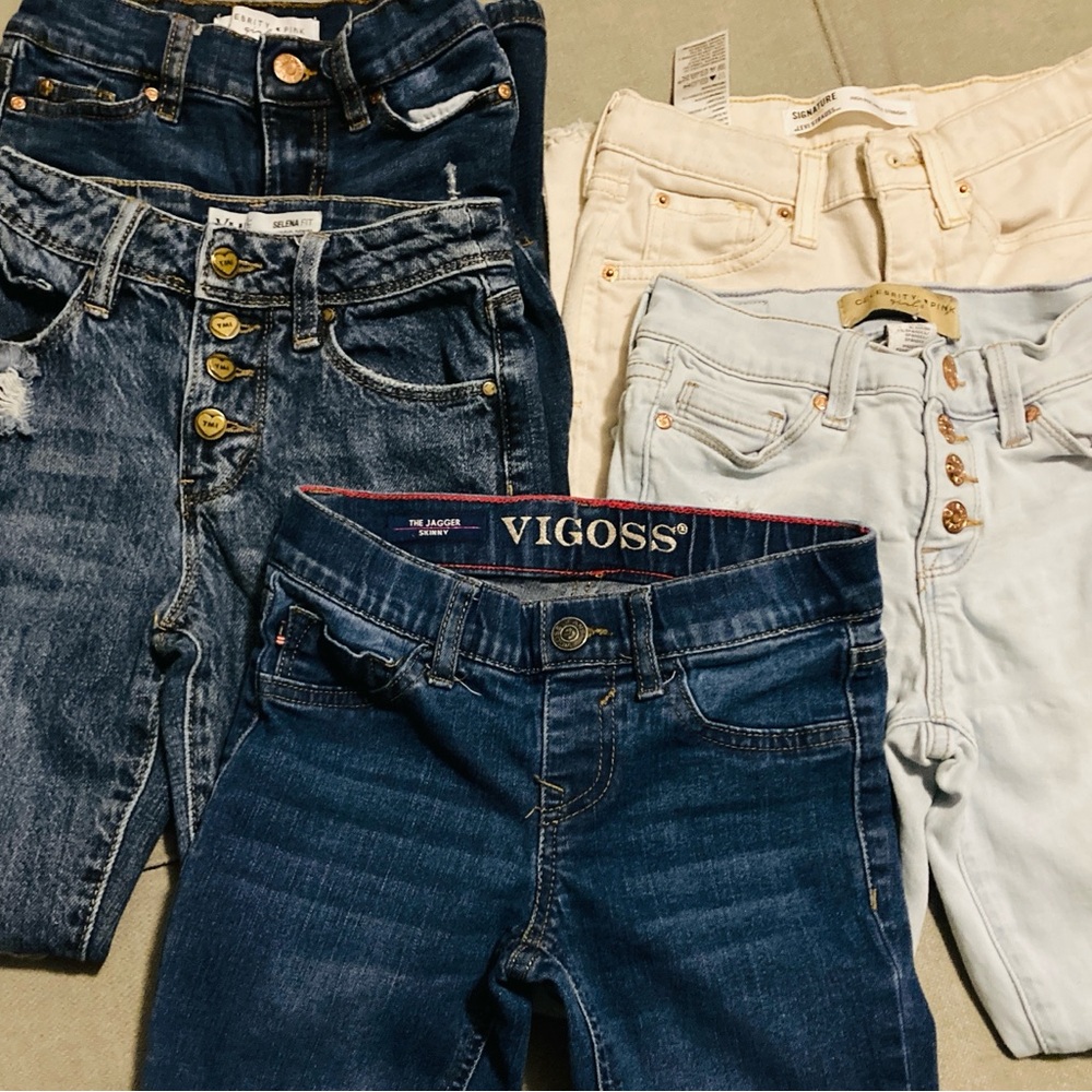 Lot of Girls Size 7 Jeans